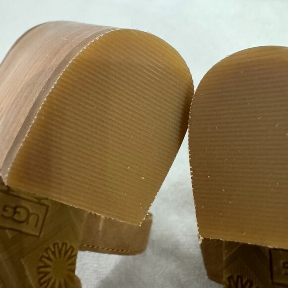 UGG AUSTRALIA Tan Lace Up Pumps - Size 7 - NEW! - Picture 9 of 9